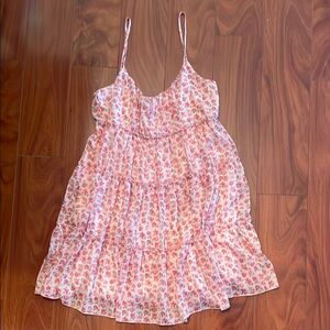 Altar'd State Pink Floral Dress